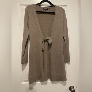 Cashmere Long Wrap Cardigan